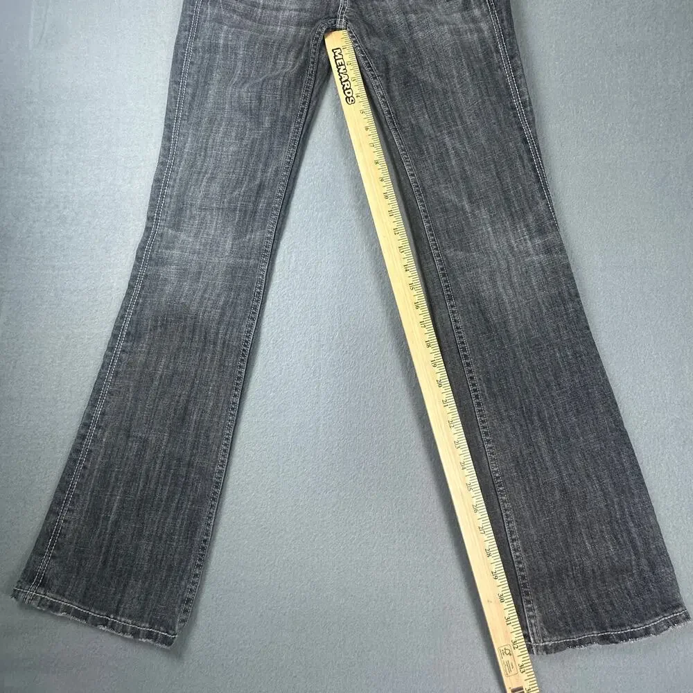 Miss Me Seattle Jeans Womens 28 Bootcut Fleur De Lis Embroidered - Picture 6 of 10